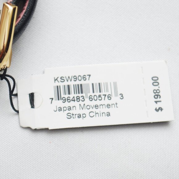 Kate Spade Women's Metro Owl Leather Strap Watch KSW9067 - Picture 5 of 9